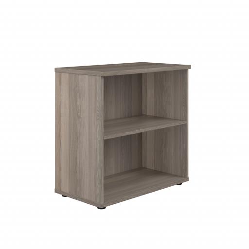 800 Wooden Bookcase (450mm Deep) Grey Oak