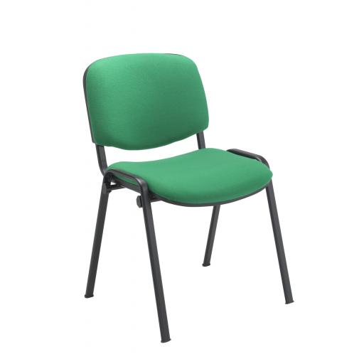 Club Chair Green Fabric
