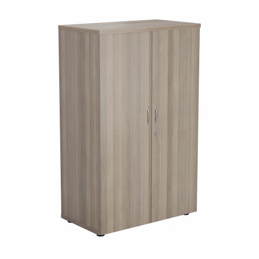 1600 Wooden Cupboard (450mm Deep) Grey Oak