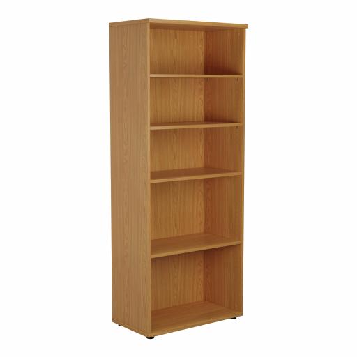 2000 Wooden Bookcase (450mm Deep) Nova Oak