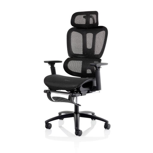 Horizon Mesh Chair  with Footrest